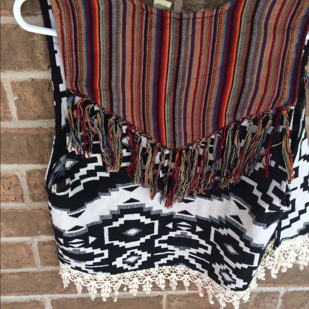 Serape Vest